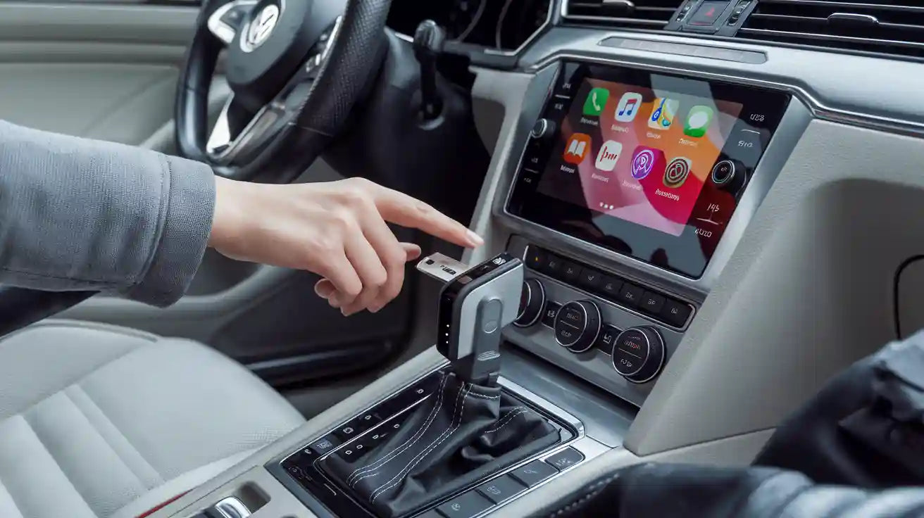 Installing a CarPlay Adapter in Volkswagen Passat with User-Friendly Controls