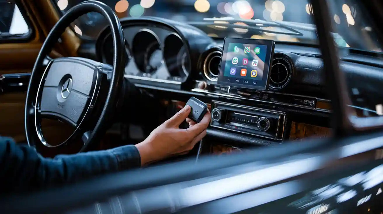 How to Upgrade Your Older Mercedes with an Android Auto Adapter