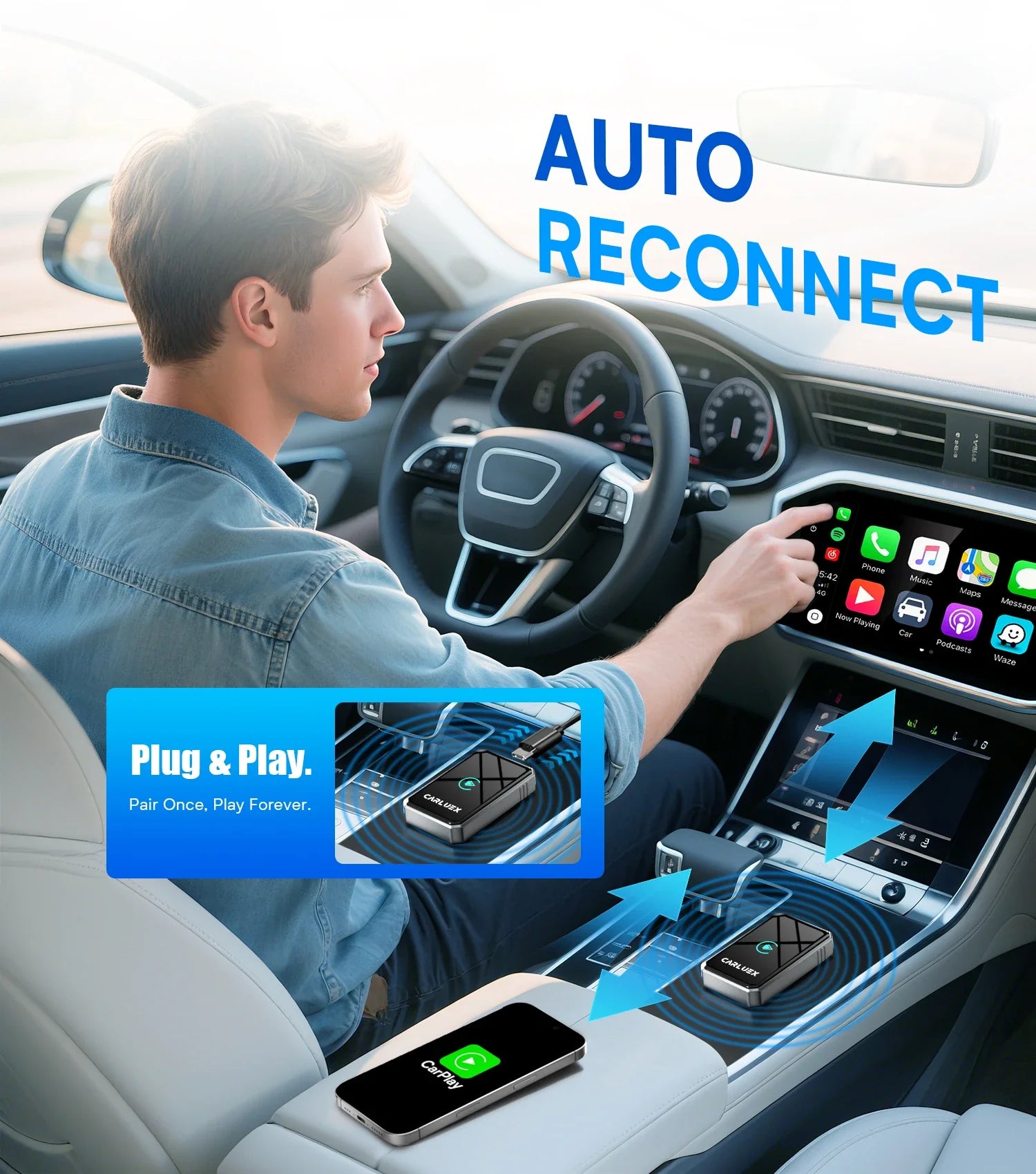 Top Wireless CarPlay Adapters for Streaming Netflix and YouTube in Your Car