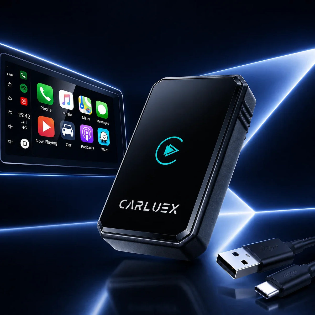 CARLUEX LINK wireless CarPlay and Android Auto adapter