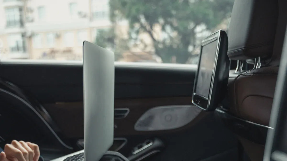 2019 - 2024 F‑Pace Type CarPlay module install for rear head units