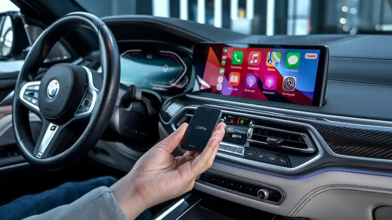 Wireless CarPlay modules for BMW X6 compared for instant app streaming