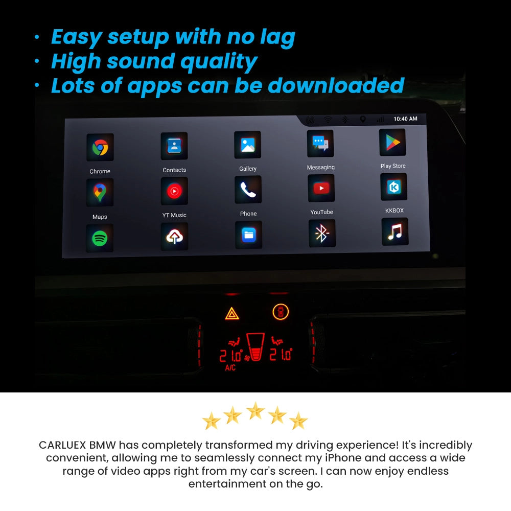 CARLUEX Multimedia Streaming Box for BMW