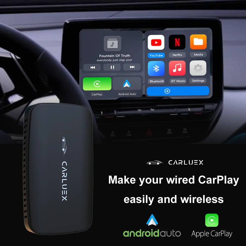 CARLUEX GO Wireless CarPlay/Android Auto Adapter