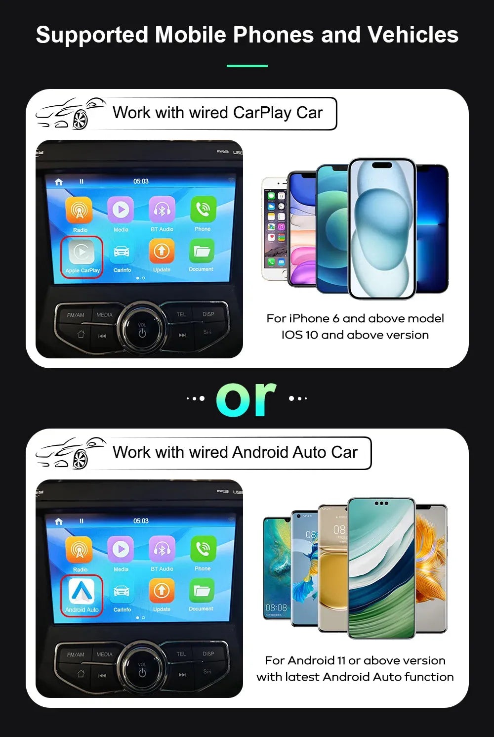 P-CARLUEX LINK wireless carplay adapter