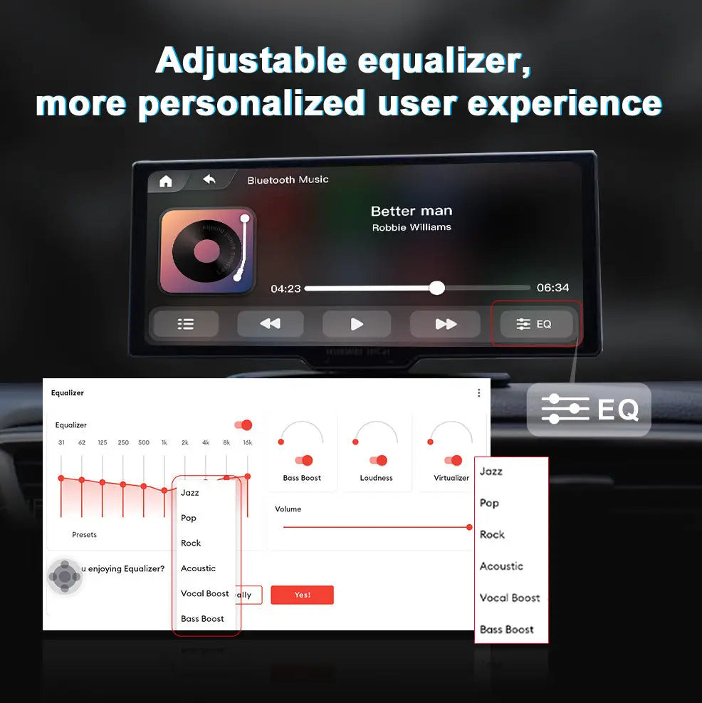 CARLUEX PRO Wireless CarPlay/Android Auto Adapter