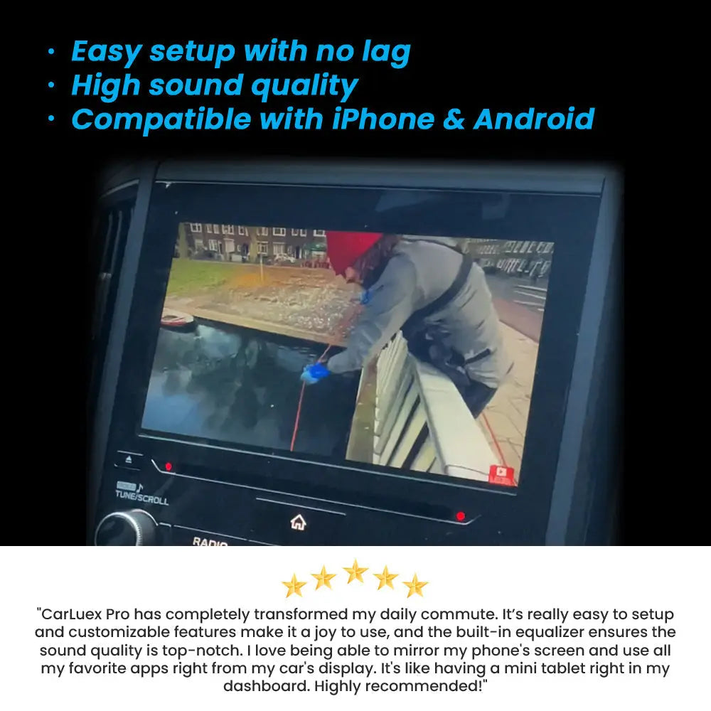 CARLUEX PRO Wireless CarPlay/Android Auto Adapter