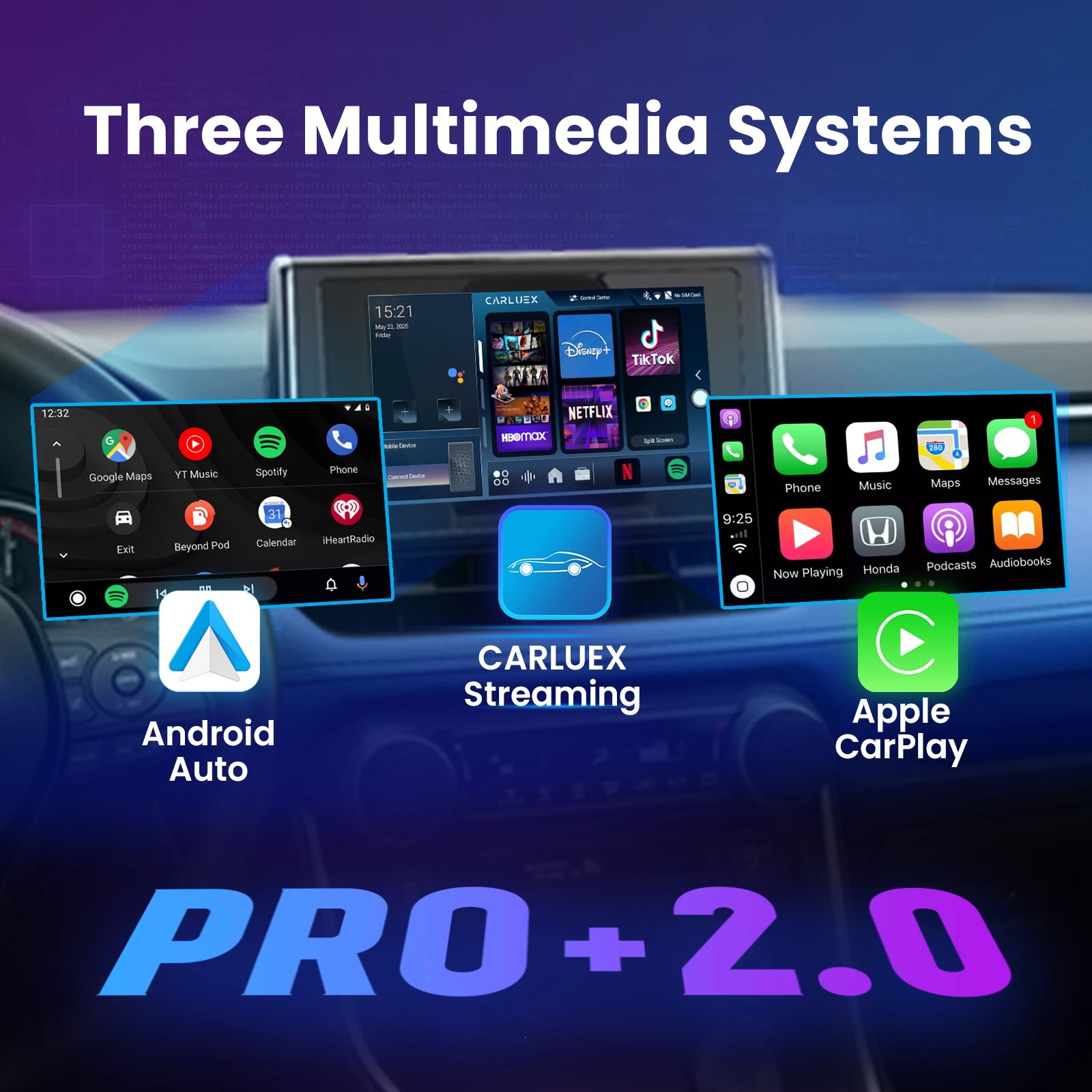 CARLUEX PRO+2.0 WIRELESS CARPLAY ADAPTER