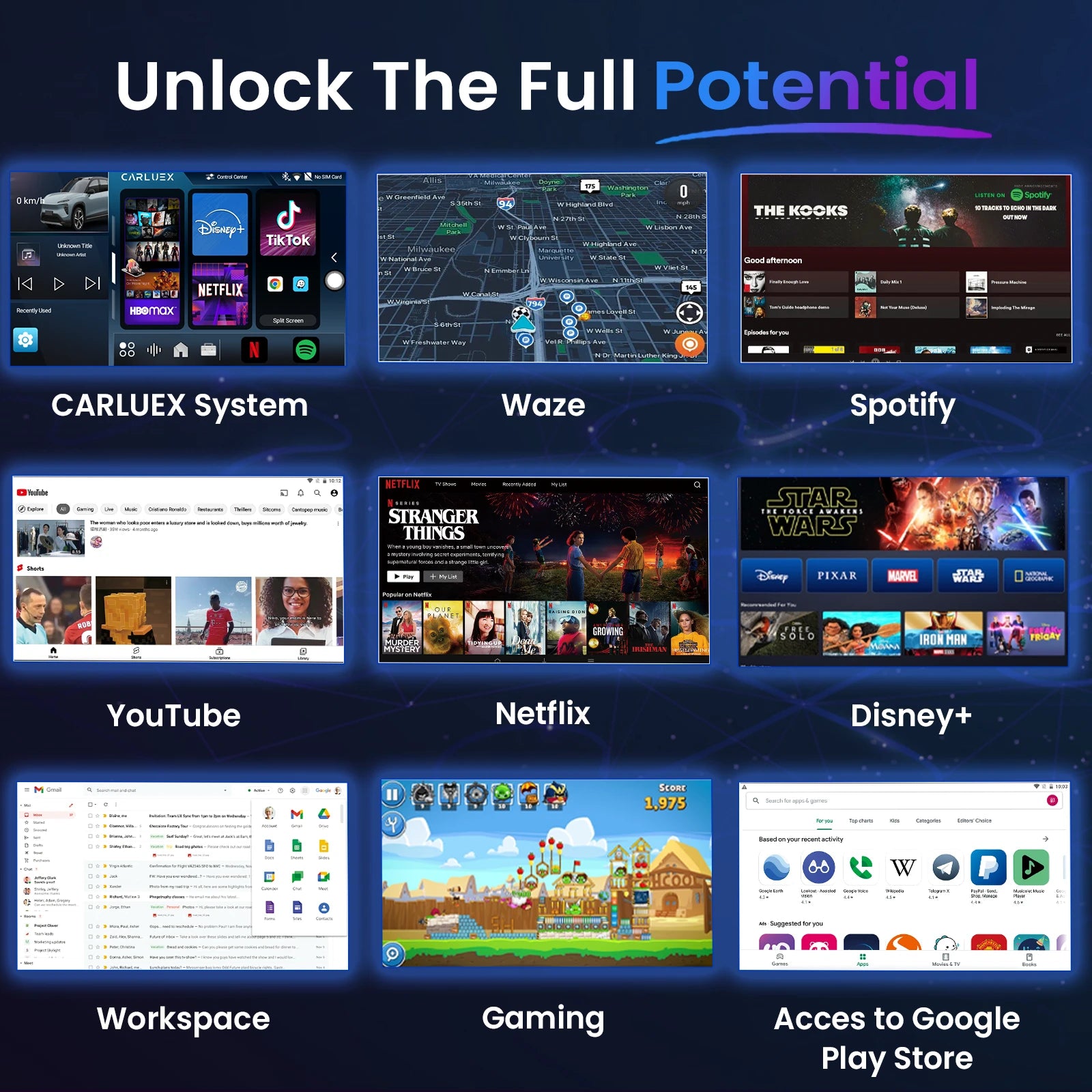 CARLUEX PRO+2.0 WIRELESS CARPLAY ADAPTER