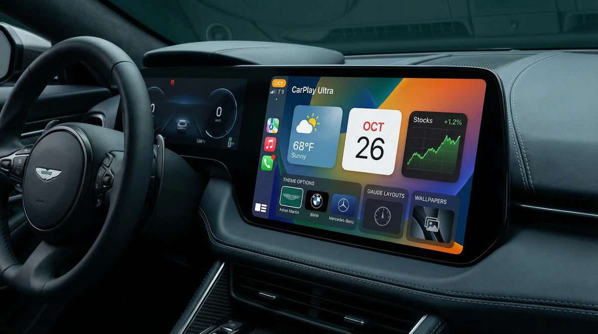 Apple CarPlay interface shown as a general infotainment example, not as a 2027 GM trim-level confirmation