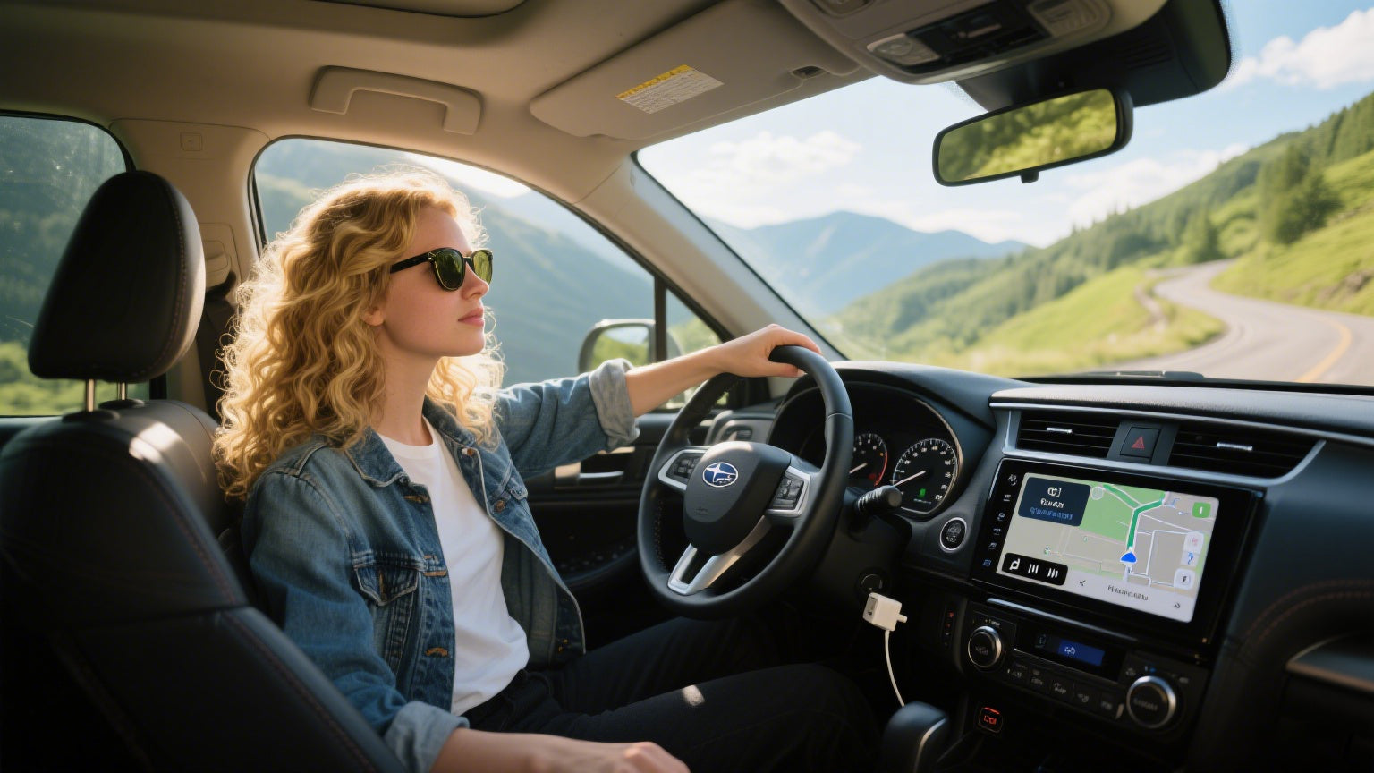 Enjoy safer Subaru trips with CarPlay and Android Auto streaming box