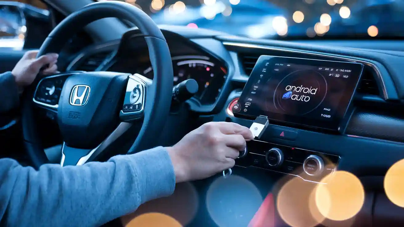 Android Auto wireless dongle for Honda makes driving easier than ever