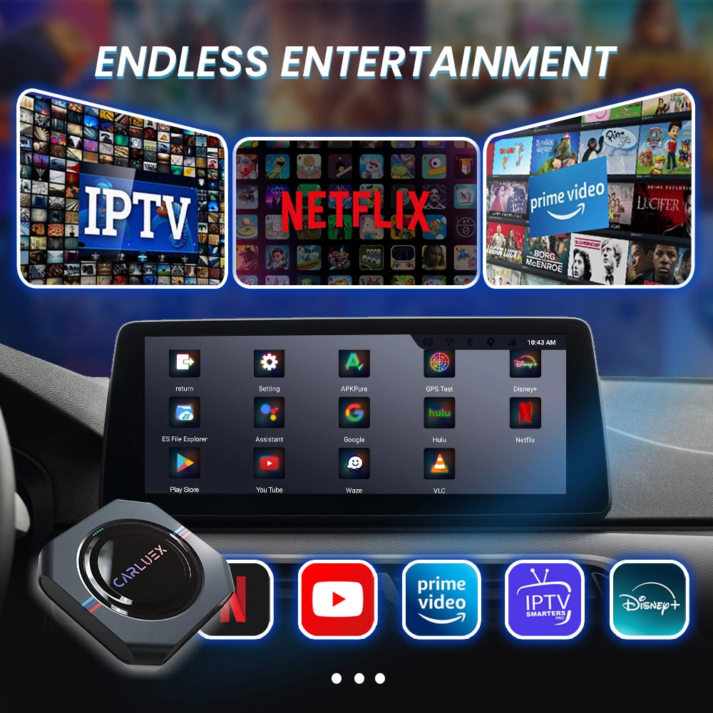CARLUEX Multimedia Streaming Box for BMW