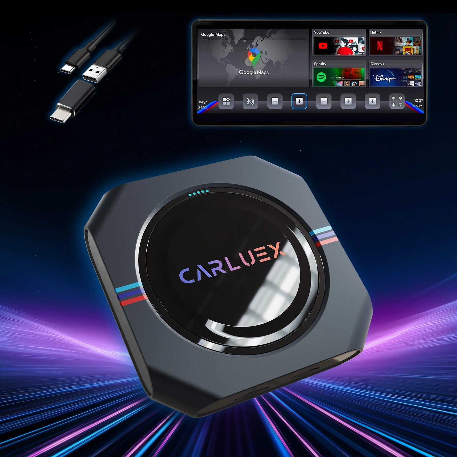 CARLUEX Multimedia Streaming Box for BMW