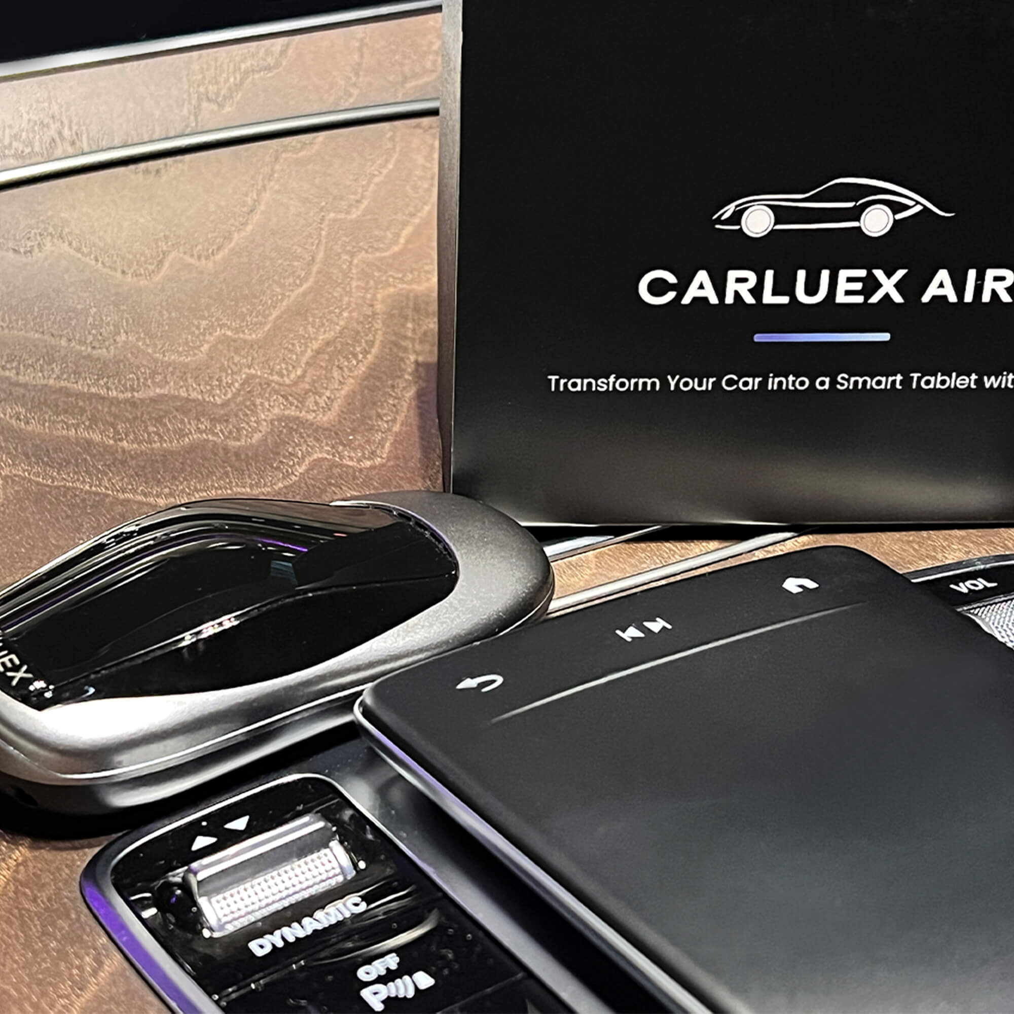 CARLUEX AIR transforming car screens into smart tablets