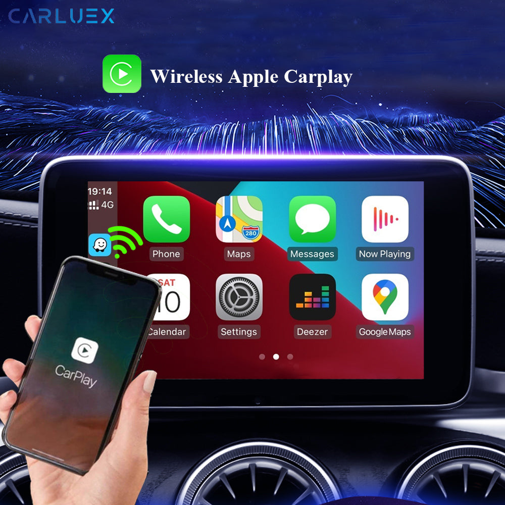 Easy installation of CARLUEX GO for wireless CarPlay