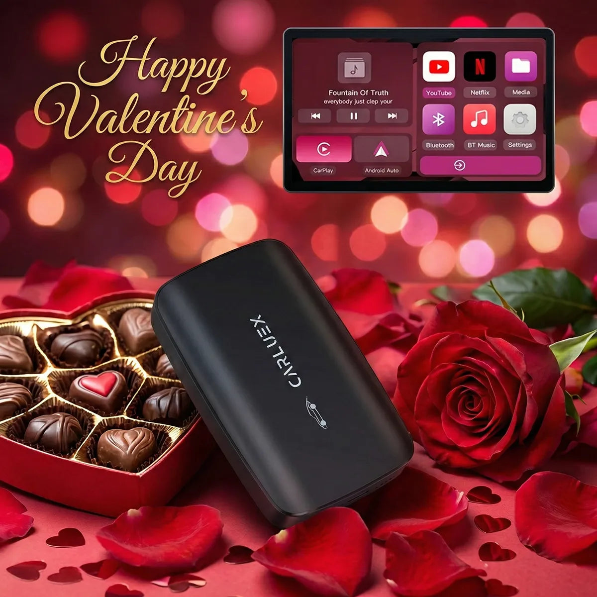 CARLUEX GO Wireless CarPlay/Android Auto Adapter