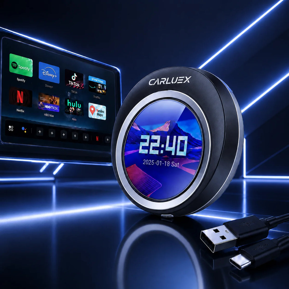 VISION Wireless CarPlay Adapter Screen Control