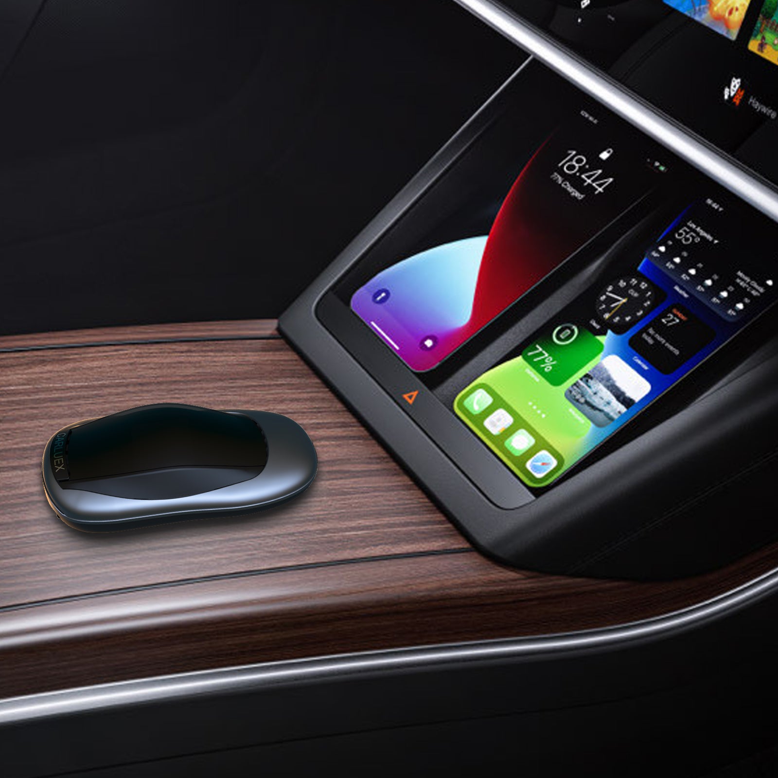 CARLUEX-AIR-In-car| Wireless CarPlay & Android Auto Adapter Car Box
