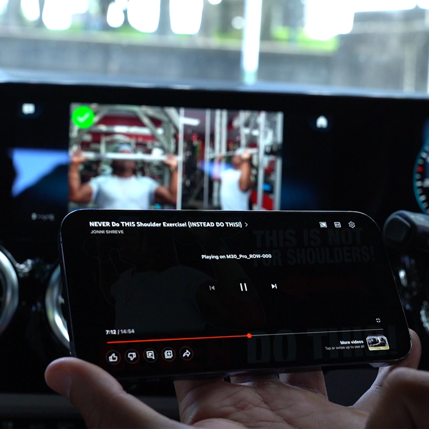 CARLUEX-PRO-PHONE MIRROR | Wireless CarPlay & Android Auto Adapter Car Box