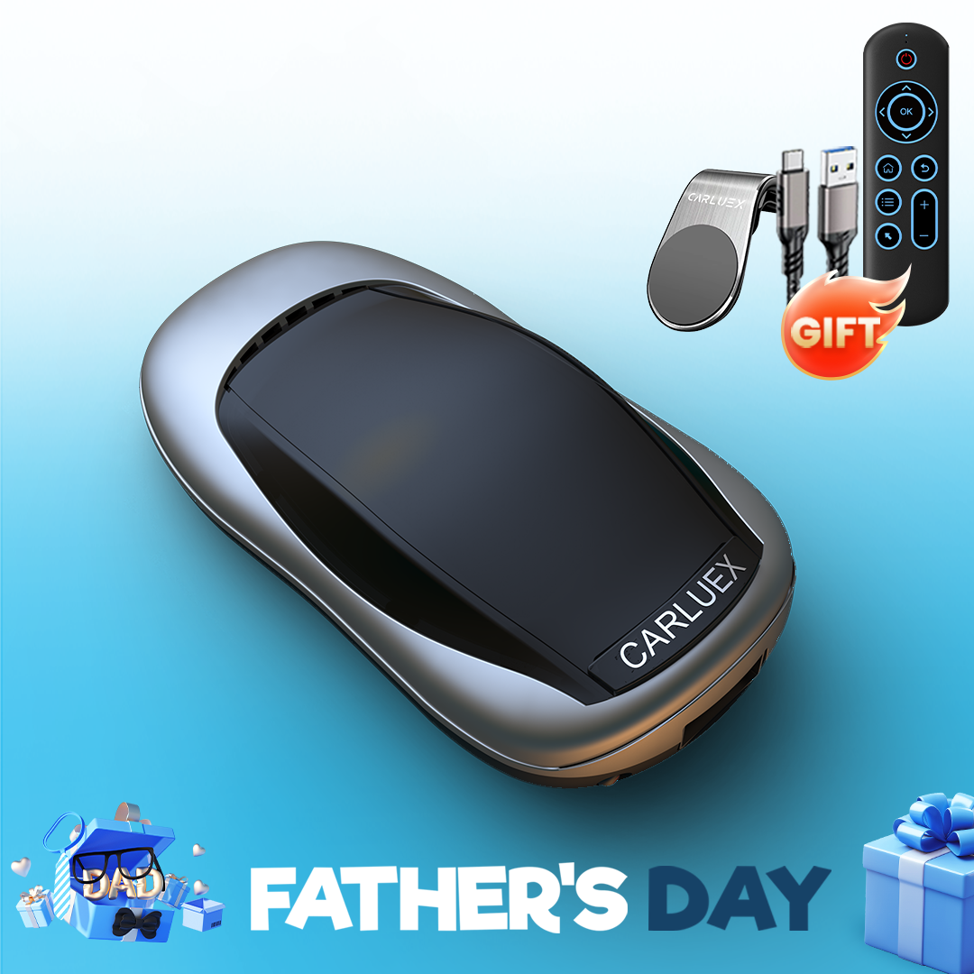 CARLUEX AIR Wireless CarPlay/Android Auto Adapter Bundle